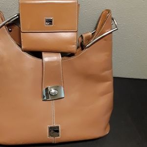 Dooney & Bourke Hobo Bag with matching wallet